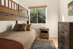 Twin over double bunk beds